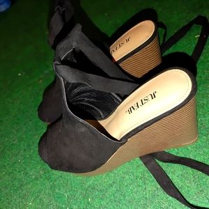High heel wedges